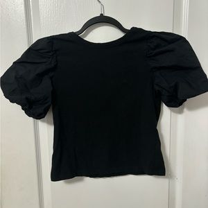 HM bubble sleeve top